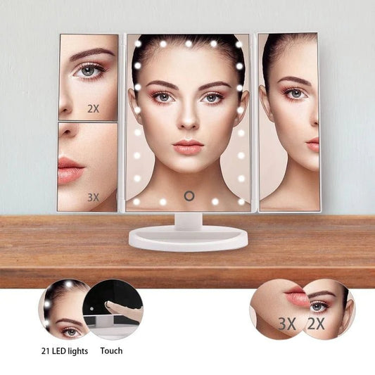 Lighting Makeup MirrorTransform your makeup routine with our incredible lighted makeup mirror. This innovative mirror boasts 3 color lighting options – cool, warm, and natural – allowing Lighting Makeup MirrorPanystore.euLighting Makeup MirrorPanystore.eu
