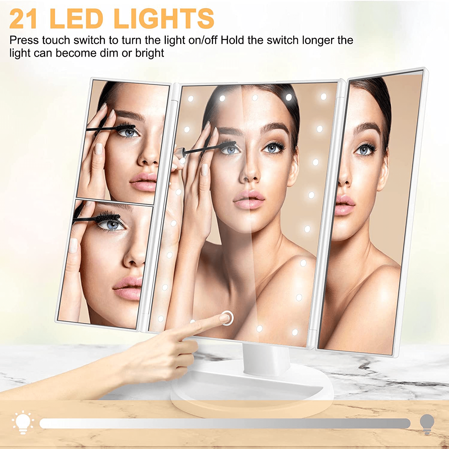 Lighting Makeup MirrorTransform your makeup routine with our incredible lighted makeup mirror. This innovative mirror boasts 3 color lighting options – cool, warm, and natural – allowing Lighting Makeup MirrorPanystore.euLighting Makeup MirrorPanystore.eu