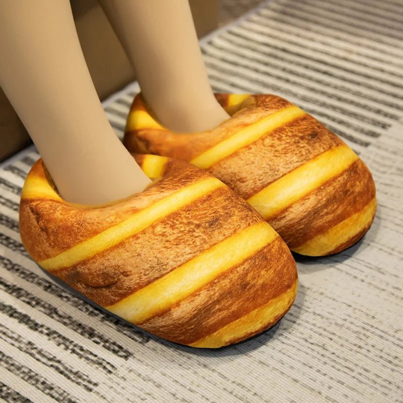 Bread SlippersStep into comfort and whimsy with our Bread Slippers! Designed to resemble freshly baked loaves, these cozy slippers combine warmth with a delightful touch of humor.Bread SlippersMy StoreBred slippersPanystore.eu