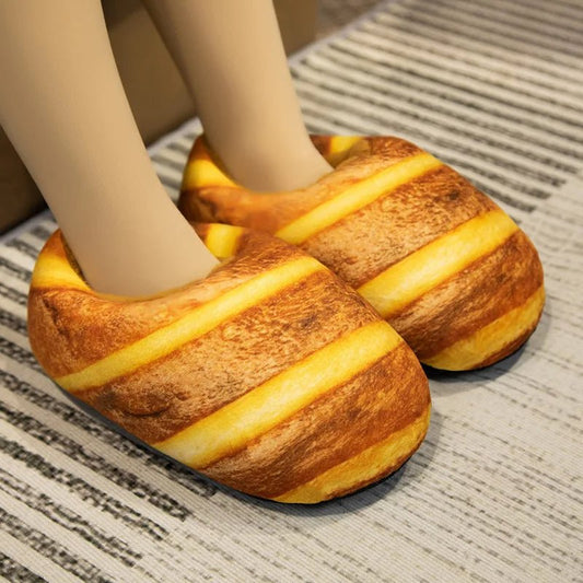 Bread SlippersStep into comfort and whimsy with our Bread Slippers! Designed to resemble freshly baked loaves, these cozy slippers combine warmth with a delightful touch of humor.Bread SlippersMy StoreBred slippersPanystore.eu