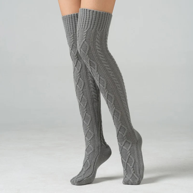 Winter Wool Over Knee SocksAdd a touch of elegance and warmth to your winter wardrobe with our Winter Women Knee Socks. These luxurious thigh-high stockings are designed for the modern woman wWinter Wool Over Knee SocksMy StoreWinter wool over knee socksPanystore.eu