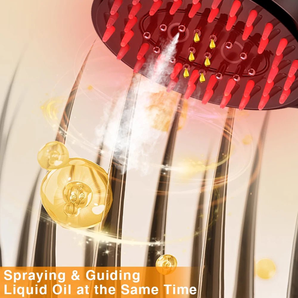 EMS Electric Spray Massage CombRevitalize Your Scalp for Healthier, Stronger Hair! This Electric Scalp Massage Comb combines light therapy, EMS micro-current technology, and nano mist hydration toEMS Electric Spray Massage CombPanystore.euEms electric spray massage combPanystore.eu