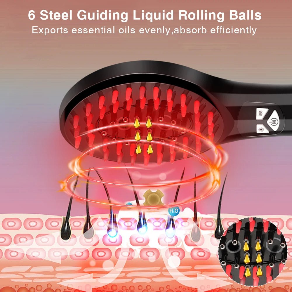 EMS Electric Spray Massage CombRevitalize Your Scalp for Healthier, Stronger Hair! This Electric Scalp Massage Comb combines light therapy, EMS micro-current technology, and nano mist hydration toEMS Electric Spray Massage CombPanystore.euEms electric spray massage combPanystore.eu